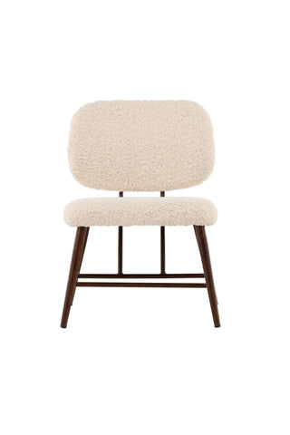 Venture Home Midland Enkelsoffa - Brun / Vit Boucle