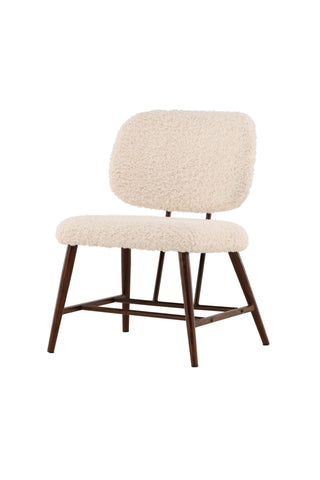 Venture Home Midland Enkelsoffa - Brun / Vit Boucle