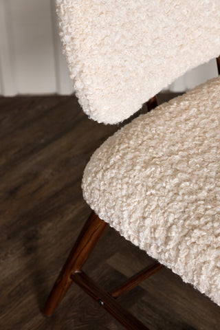 Venture Home Midland Enkelsoffa - Brun / Vit Boucle