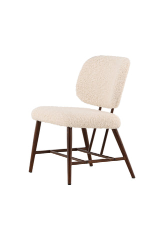 Venture Home Midland Enkelsoffa - Brun / Vit Boucle