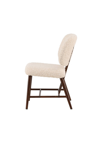 Venture Home Midland Enkelsoffa - Brun / Vit Boucle