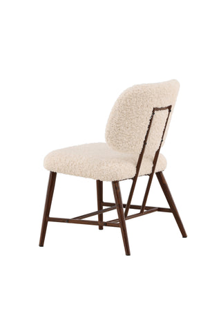 Venture Home Midland Enkelsoffa - Brun / Vit Boucle