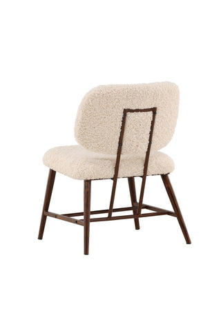 Venture Home Midland Enkelsoffa - Brun / Vit Boucle