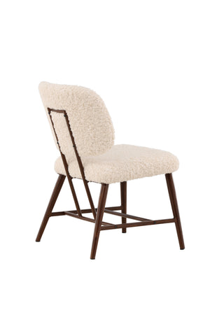 Venture Home Midland Enkelsoffa - Brun / Vit Boucle