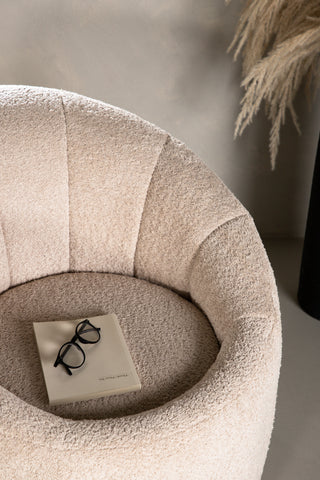 Venture Home Warren Enkelsoffa - Beige Boucle