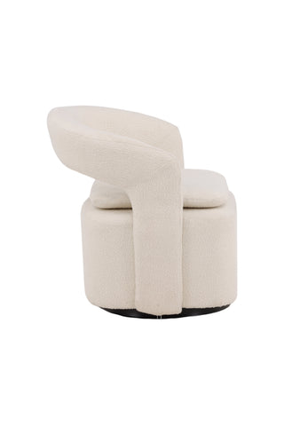 Venture Home Kelso Soffa - Trä / Vit Teddy