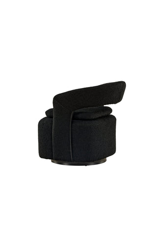 Venture Home Laurel Enkelsoffa - Svart / Svart Boucle
