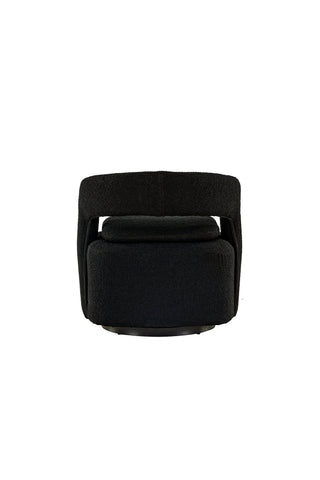 Venture Home Laurel Enkelsoffa - Svart / Svart Boucle