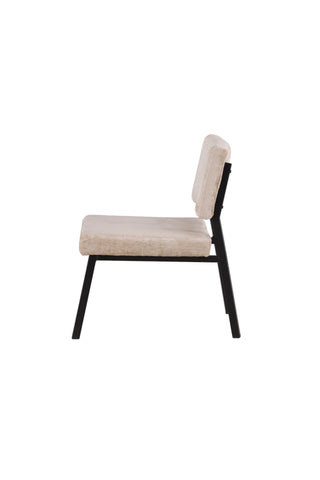 Venture Home Monett Enkelsoffa 2-pack - Svart / Beige sammet