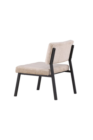 Venture Home Monett Enkelsoffa 2-pack - Svart / Beige sammet