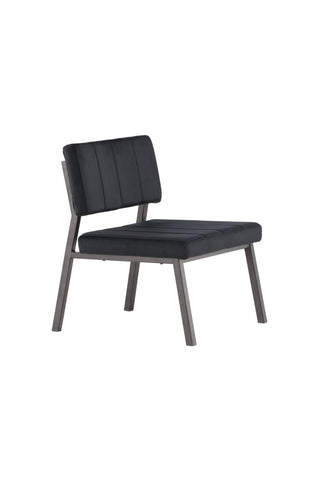 Venture Home Monett Enkelsoffa 2-pack - Svart / Svart sammet