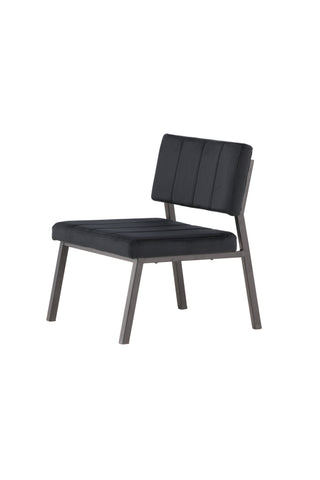 Venture Home Monett Enkelsoffa 2-pack - Svart / Svart sammet
