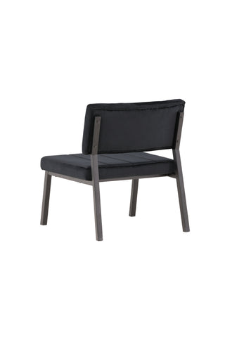 Venture Home Monett Enkelsoffa 2-pack - Svart / Svart sammet