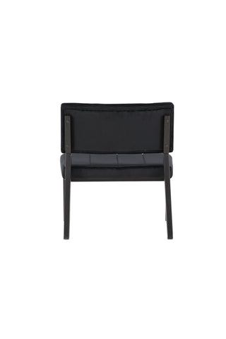 Venture Home Monett Enkelsoffa 2-pack - Svart / Svart sammet