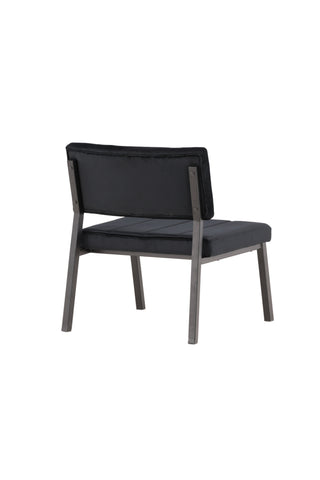 Venture Home Monett Enkelsoffa 2-pack - Svart / Svart sammet