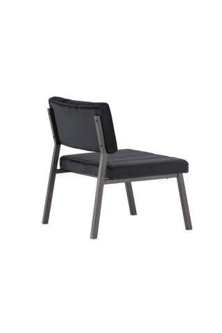 Venture Home Monett Enkelsoffa 2-pack - Svart / Svart sammet