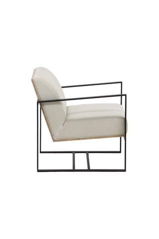 Furniture Fashion Maglehem Soffbord - Svart / Klart glas