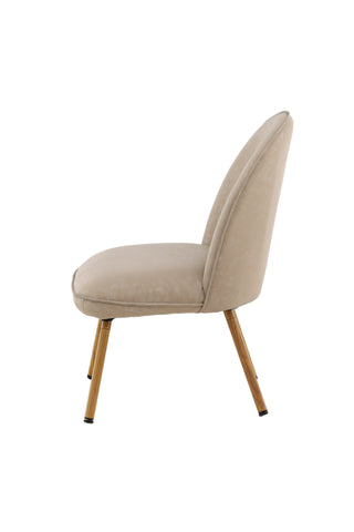 Venture Home Polar Enkelsoffa - Oaklook / Beige PU