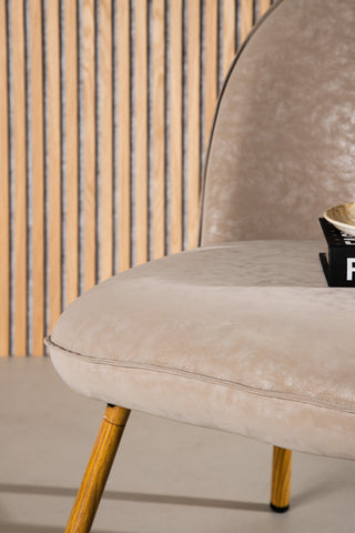 Venture Home Polar Enkelsoffa - Oaklook / Beige PU