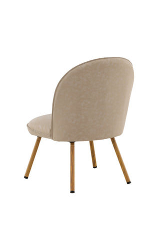 Venture Home Polar Enkelsoffa - Oaklook / Beige PU