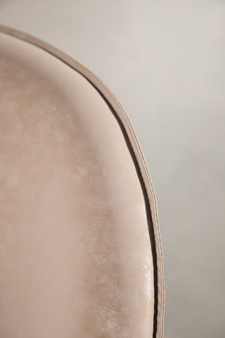 Venture Home Polar Enkelsoffa - Oaklook / Beige PU