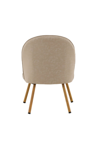 Venture Home Polar Enkelsoffa - Oaklook / Beige PU