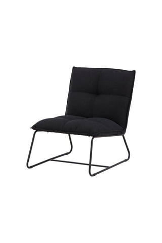 Venture Home Madison Enkelsoffa - Svart / Svart Linne