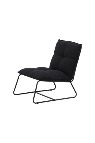 Venture Home Madison Enkelsoffa - Svart / Svart Linne