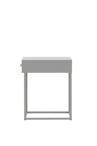 Venture Home Bakal Sängbord - Ljusgrå / Ljusgrå