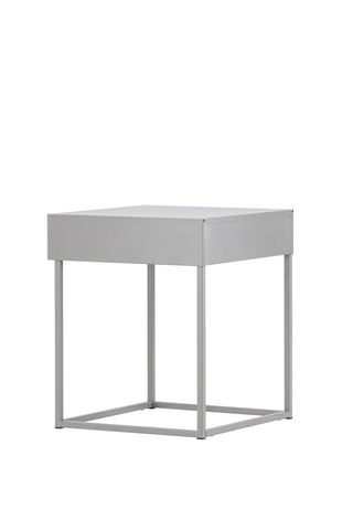 Venture Home Bakal Sängbord - Ljusgrå / Ljusgrå