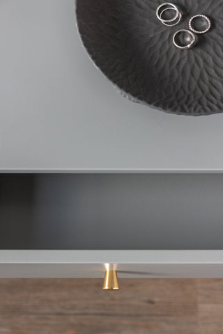 Venture Home Bakal Sängbord - Ljusgrå / Ljusgrå