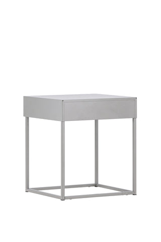 Venture Home Bakal Sängbord - Ljusgrå / Ljusgrå