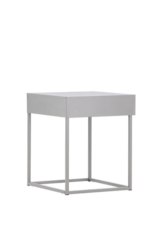 Venture Home Bakal Sängbord - Ljusgrå / Ljusgrå