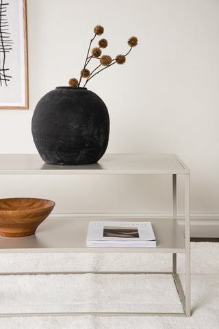Staal Soffbord - Beige