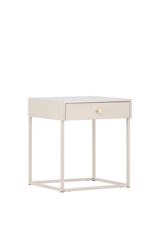 Venture Home Bakal Sängbord - Beige / Beige