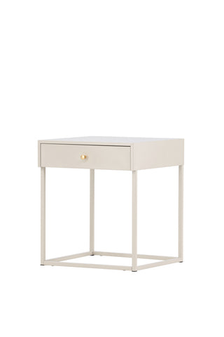 Venture Home Bakal Sängbord - Beige / Beige