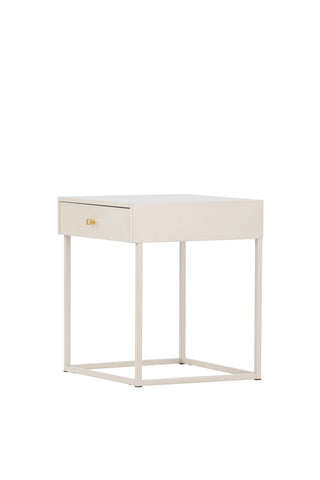 Venture Home Bakal Sängbord - Beige / Beige