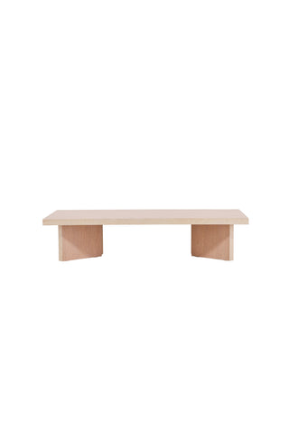 Vind Bassholmen Soffbord - Whitewash / Whitewash MDF