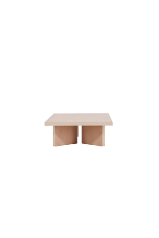 Vind Bassholmen Soffbord - Whitewash / Whitewash MDF