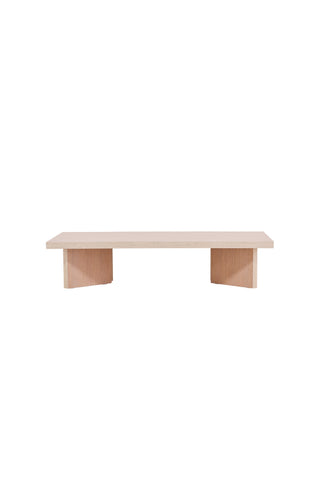 Vind Bassholmen Soffbord - Whitewash / Whitewash MDF