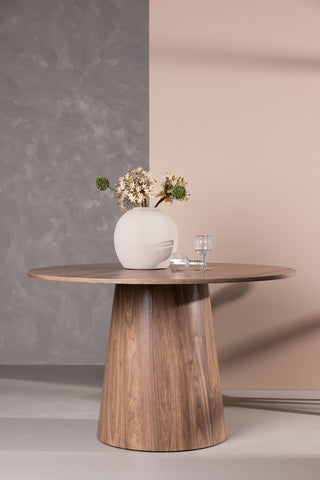 Venture Home Lanzo Matbord φ120 - Naturlig / Naturlig MDF