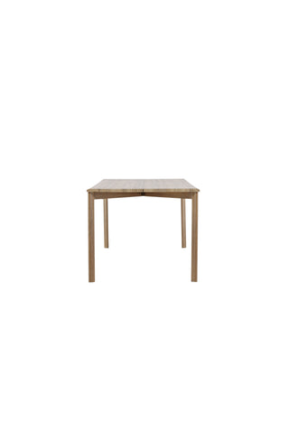 Venture Home Damon Matbord 200*75 - Whitewash / MDF med faner