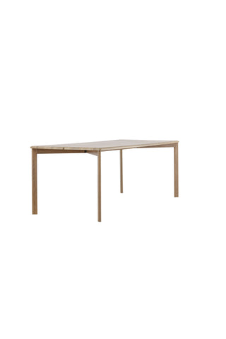 Venture Home Damon Matbord 200*75 - Whitewash / MDF med faner
