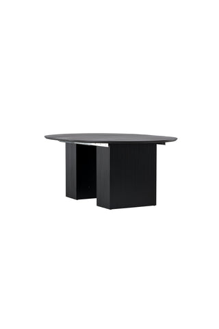Venture Home Matilda Matbord Utdragbart φ130/180 - Svart / MDF med faner