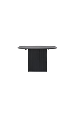 Venture Home Matilda Matbord Utdragbart φ130/180 - Svart / MDF med faner