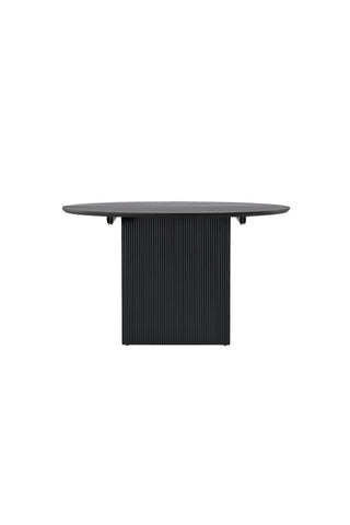 Venture Home Matilda Matbord Utdragbart φ130/180 - Svart / MDF med faner