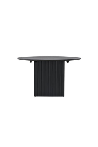 Venture Home Matilda Matbord Utdragbart φ130/180 - Svart / MDF med faner
