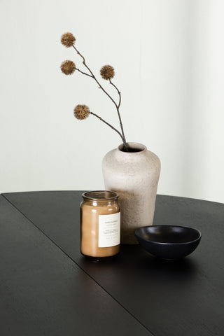 Venture Home Matilda Matbord Utdragbart φ130/180 - Svart / MDF med faner