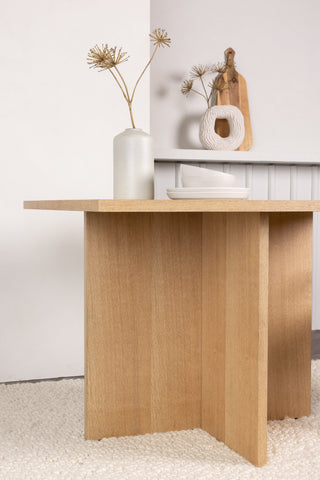 Venture Home Leo Matbord 100*75 - Oaklook / Oaklook MDF