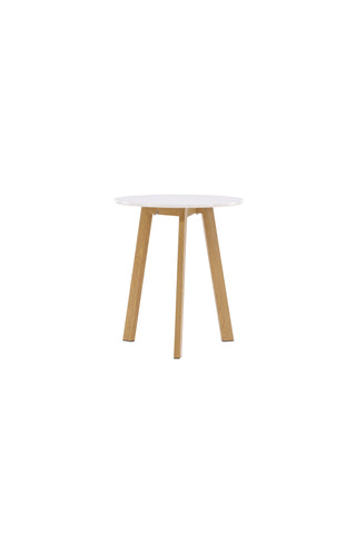 Venture Home Leonora Matbord φ65 - Eklook / Vit MDF